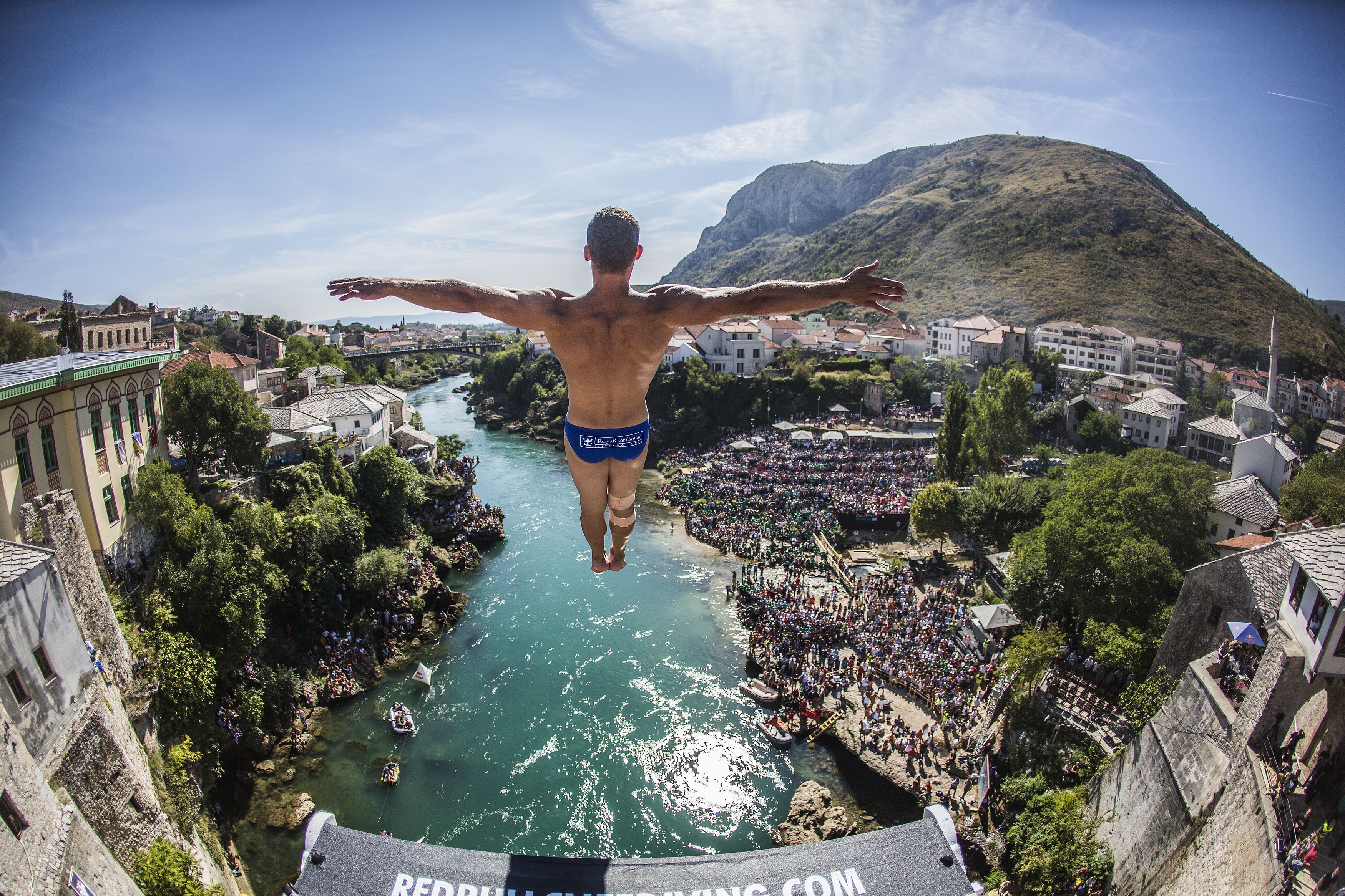 Red Bull Cliff Diving in Mostar on 15th and 16th of September visitbih.ba